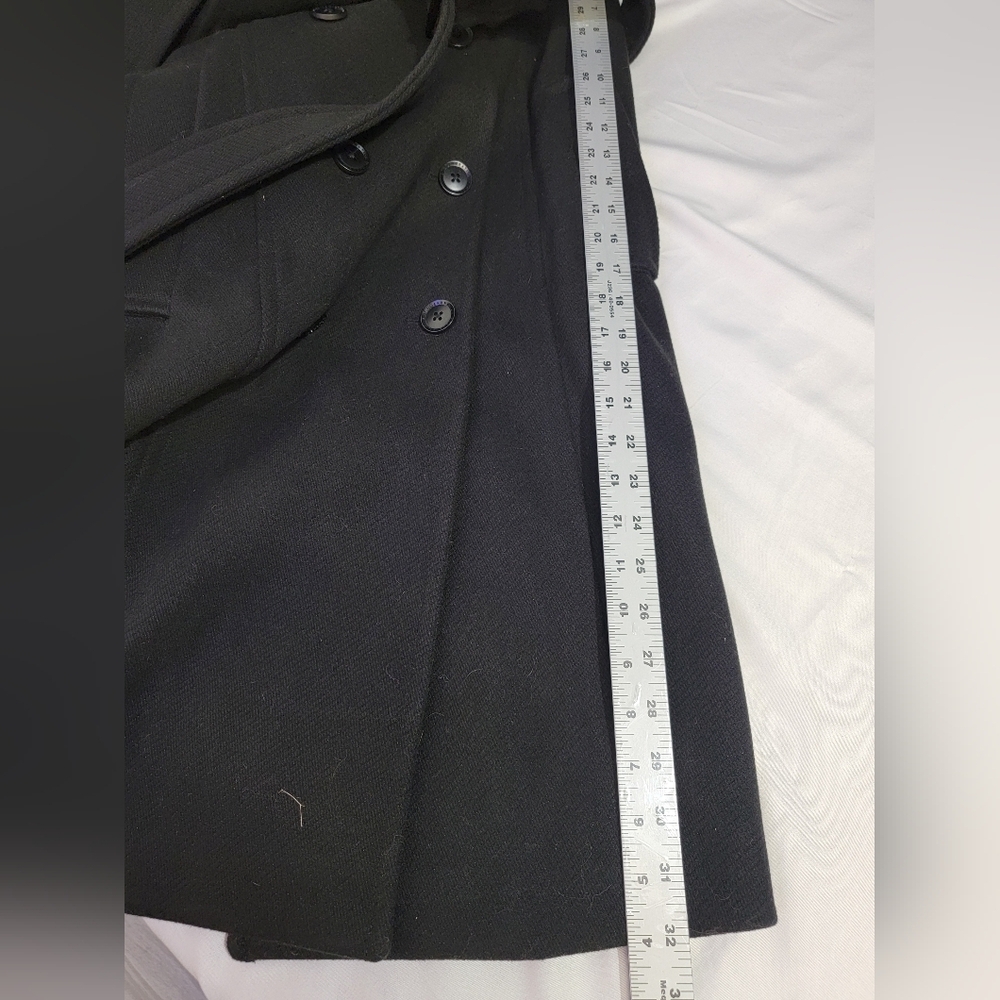 BCBGeneration Double Breasted Belted Lined Black … - image 11